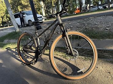 29: Горный велосипед, Giant, Рама M (156 - 178 см), Алюминий, Б/у — 7