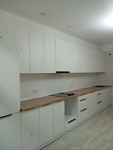 Кухонные гарнитуры: Кухонный гарнитур, Новый, цвет - Серый, ДСП, Бесплатная доставка — 22