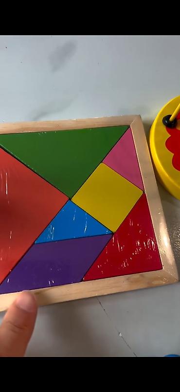 Игрушки: Набор развивающих игрушек “8 игр в одной сумке” - Прозрачная — 12