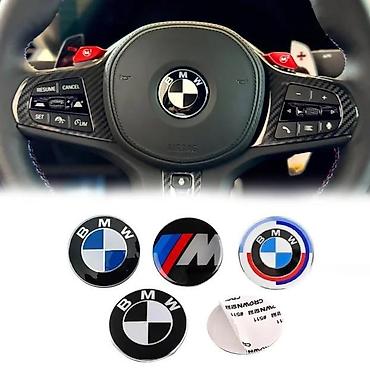 Auto delovi, gume i tjuning: Bmw znak stiker za volan M look. Samolepljiv znak stiker oznaka za — 1