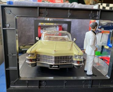Avtomobil modelləri: Cadillac, 1963 il, 1:18, Dəmir, Ödənişli çatdırılma — 11