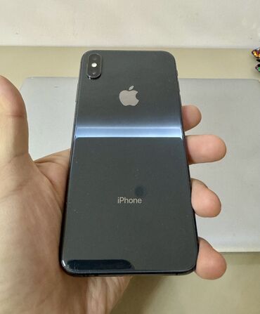 айфон икс: IPhone Xs Max, Б/у, 256 ГБ, Space Gray, Чехол, 78 %