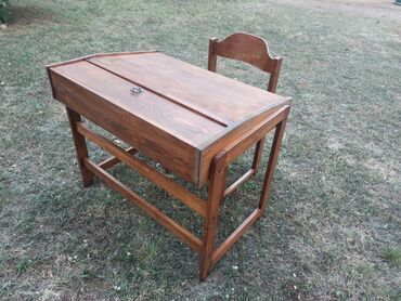 trpezarijski stolovi puno drvo: Desks, Rectangle, Wood, Used