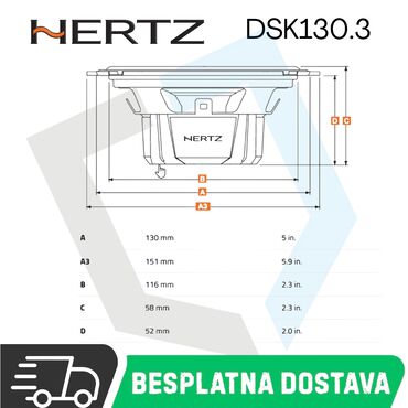 Auto oprema: Dvosistemski Audio Sistem | 120W | 130 mm | 4 Ohm Visok kvalitet zvuka na lalafo.rs — 12 Auto oprema: Dvosistemski Audio Sistem | 120W | 130 mm | 4 Ohm Visok kvalitet zvuka — 12