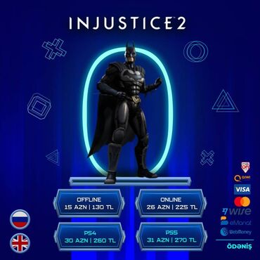 playstation 2 memory card v Azərbaycan | PS2 & PS1 (Sony PlayStation 2 & 1): Injustice 2 dillər: rus, i̇ngi̇li̇s və s. ömürlük zəmanətlə🔥🔥🔥