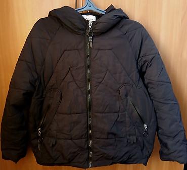 Пуховик, Короткая модель, С капюшоном, L, XL