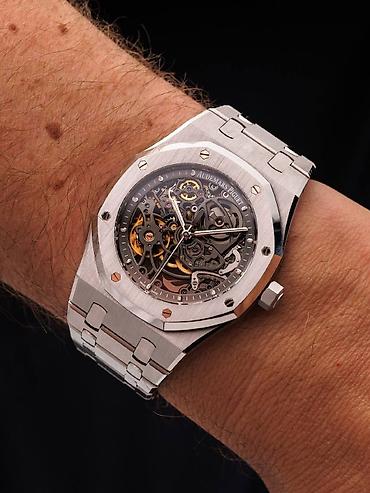 3d saat: Yeni, Qol saatı, Audermars Piguet, rəng - Gümüşü — 8