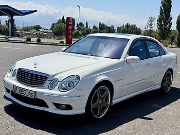 авто химии: Mercedes-Benz E-класс AMG: 2004 г., 5.5 л, Автомат, Бензин, Седан — 4