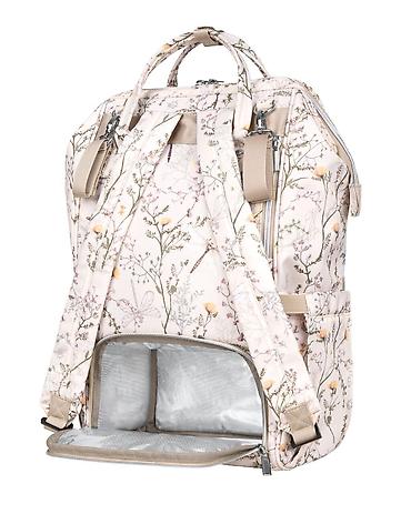 zlatne platforme: KikkaBoo Torba za mame Siena Luxe Secret Garden – beige Elegantna i — 5