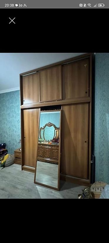 шкаф купе стенка: Geniş tutumlu sürgülü qapılı dolab - Material: taxta/laminat — 1
