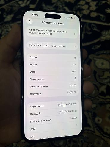 чехлы на айфон 12 бишкек: IPhone 14 Pro Max, Колдонулган, 256 ГБ, Black Titanium, Коргоочу айнек, Каптама, 100 % — 1
