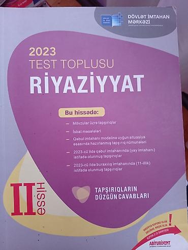 Testlər: İngilis dili Testlər 11-ci sinif, DİM, 1-ci hissə, 2023 il — 3