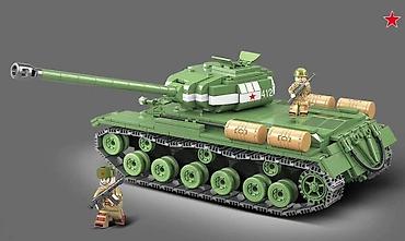 uşaq üçün oyuncaq: Tank Lego Konstruktor Oyuncaq İS-2M HEAVY Tank 🔹Ölkə daxili pulsuz — 3