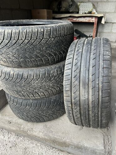 шины нивы: Всесезонная шина с типоразмером 225/45R17, 245/40/17 разноширокие