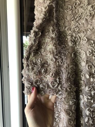 Haljine: S (EU 36), bоја - Siva, Koktel, klub, Dugih rukava — 3