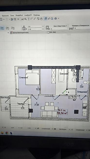 Продажа квартир: 2 комнаты, 2 м², 1 этаж — 6