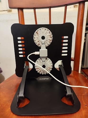 ventilator notebook: Daytona markalı 2 güclü fanli stend noutbuk və İpad üçündür çox — 8