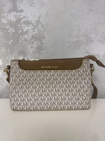 parca cantalar: 1 dldl istifade olunub. Michael Kors çiyin çantası – monoqram “MK” — 3