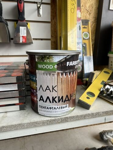 Пилы: Алкидный лак для дерева Farbitex предназначается для наружных и