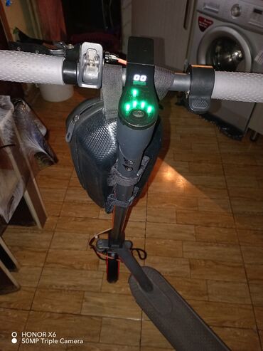 Elektrikli samokatlar: Elektrikli skuter 1200 m özüm almişam - Ön amortizatorlu (ikişaftlı) — 2