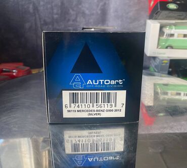 Avtomobil modelləri: Коллекционная модель Mercedes-Benz G-class W463 silver 2012 AutoArt — 2