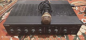 audio sistem: Profesional səs sistemi komplekti Tərkib: - Proel AMP 120XL — 2