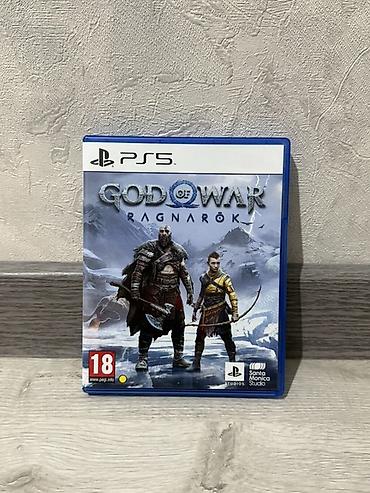 Игра для PlayStation 5 — God of War Ragnarök (диск Blu‑ray в фирменном at lalafo.kg Игра для PlayStation 5 — God of War Ragnarök (диск Blu‑ray в фирменном