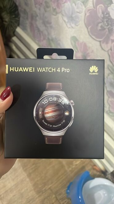 монитор и процессор: HUAWEI Watch 4 Pro (модель MDS-AL00) - Корпус: титановый - Стекло