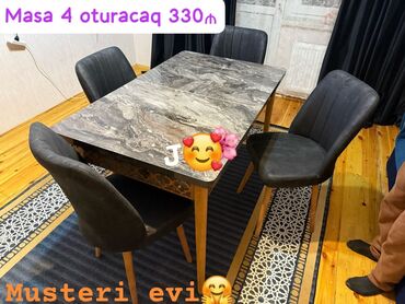 Masa və oturacaq dəstləri: Mas desti