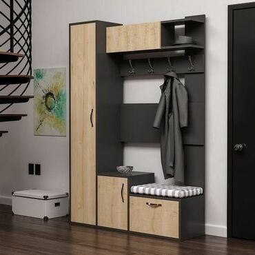 Sifarişlə dolablar: Düz dolab, Yataq otağı üçün, Paltar üçün, Açılan, Korpuslu, 2 qapılı — 19