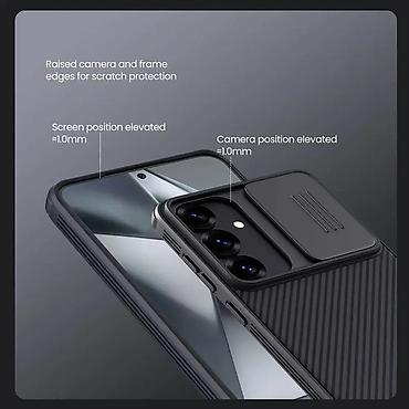 Maske i futrole za telefone: Futrola Nillkin Cam Shield Pro za Samsung S931B Galaxy S25 5G crna — 9