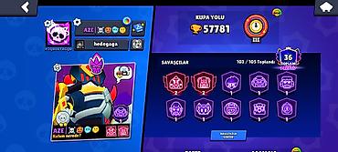 İdman və hobbi: ✅YALNIZ WHATSAPDAN YAZIN✅ Brawl Stars hesabı – yüksək kuboklu, zəngin — 1