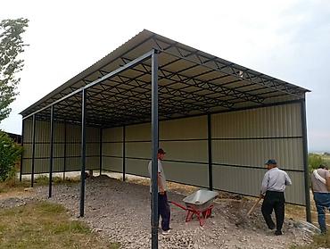 Навесы: Навес, Арочный, Металл, Поликарбонат, Новый, Установка — 7