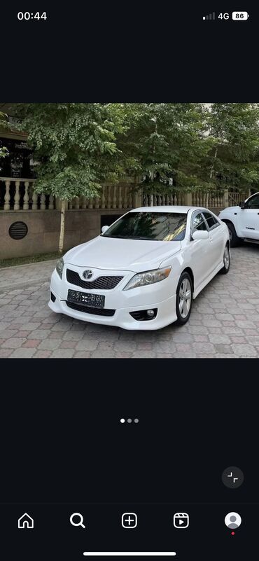 Toyota: Toyota Camry: 2010 г., 2.4 л, Автомат, Газ, Седан