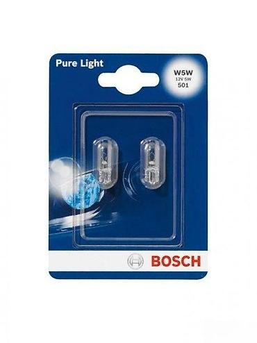 Sijalice: Bosch Pure Light W5W auto sijalice – set od 2 komada - Tip: W5W — 1
