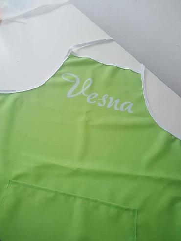 Kuhinjski tekstil: Kecelje sa personalizovanom štampom po želji.Prijatna tkanina za — 23