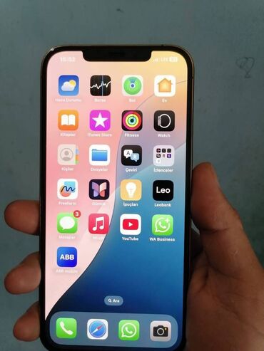 купить айфон 6 с бу: IPhone 12 Pro Max, 256 GB, Rose Gold, Zəmanət, Simsiz şarj, Face ID