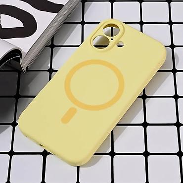 nokia prodaja: Maska Magsafe Pure color za iPhone 16 6.1 zuta. Uz brzu dostavu i — 1