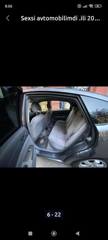 Toyota: Toyota Prius (2-ci nəsil) hibrid hetçbek - Gümüş-boz rəng (dark — 16