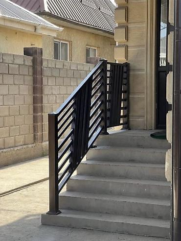 Готовые перила: Готовые перила, Материал: Кованное железо, Для балкона, Новый — 12