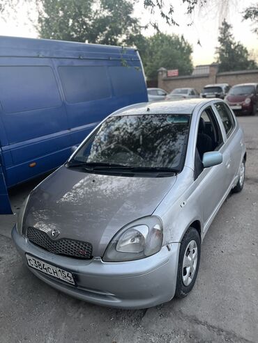 ош арзан машиналар: Toyota Vitz: 1999 г., 1 л, Вариатор, Бензин, Хетчбек