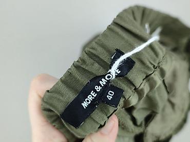 linen trousers pull and bear: More & More, Spodnie materiałowe damskie, rozmiar L — 4