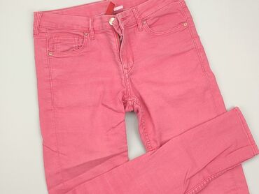 damskie jeansy z przetarciami: H&M, XS (EU 34), condition - Good