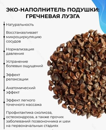 гречневая подушка для водителя: Гречневая лузга-для наполнение подушек или матраса