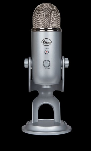 İdman və hobbi: Mikrofon Amerika istehsali Blue brendi canlı yayımlar üçün, studiya