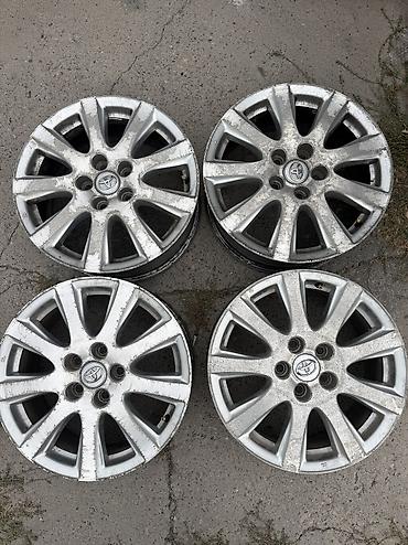Литые Диски R 17 Toyota, Комплект, отверстий - 5, Б/у