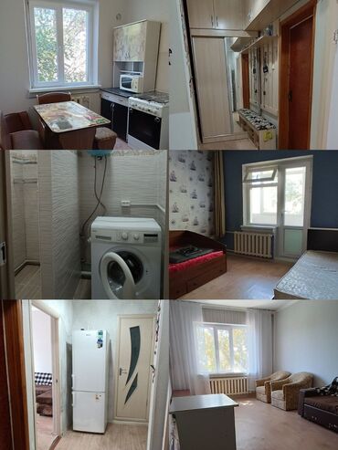 элитный дом ош: 2 бөлмө, 49 кв. м, 105-серия, 3 кабат, Косметикалык ремонт