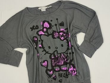 modne sweterki dla dzieci na drutach: Sweatshirt, H&M, 10 years, 134-140 cm, condition - Very good