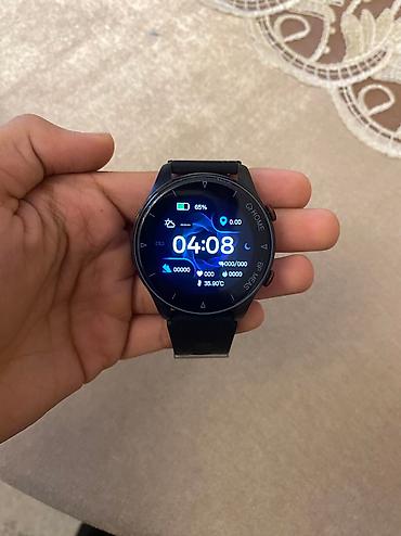 saat satisi: Yeni, Smart saat, Sensor ekran, rəng - Qara — 4