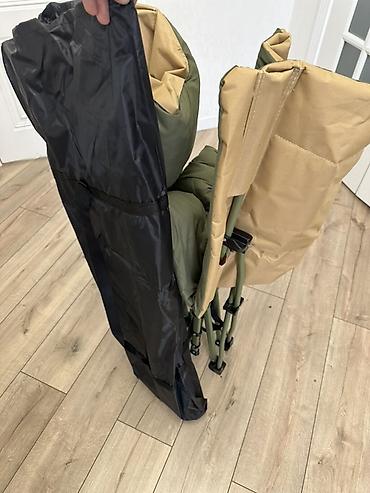 Раскладушки: Раскладная туристическая кровать (camping cot) - Тип: полноразмерная — 11